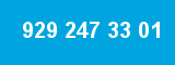 929 247 33 01 929 247 33 01